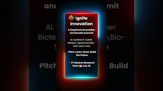Ignite Innovation A DeepTech Innovation and Growth Summit 2025 #deeptech #ai