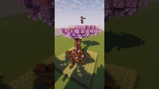 I Built a Survival Amethyst Tree House… 💜 (Java &amp; Bedrock)