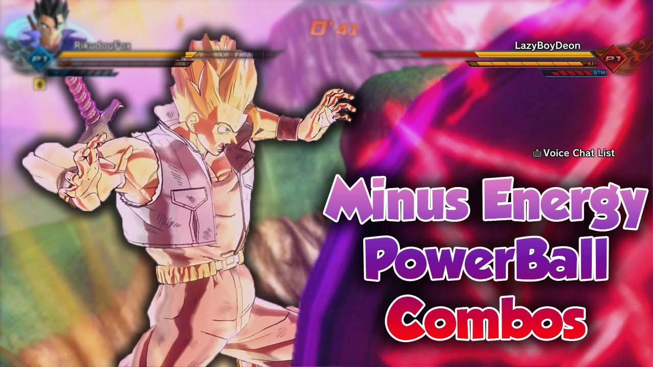 Minus Energy Power Ball Combo! After Effect is OP! Dragon Ball