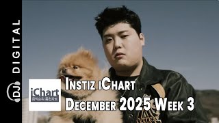 Top 20 Instiz Ichart Chart - December 2025 Week 3