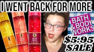 Bath & Bodyworks $5.95 Sale Haul PART 2 #haul #bathandbodyworks #fragrance #perfumedupes #dupes #new