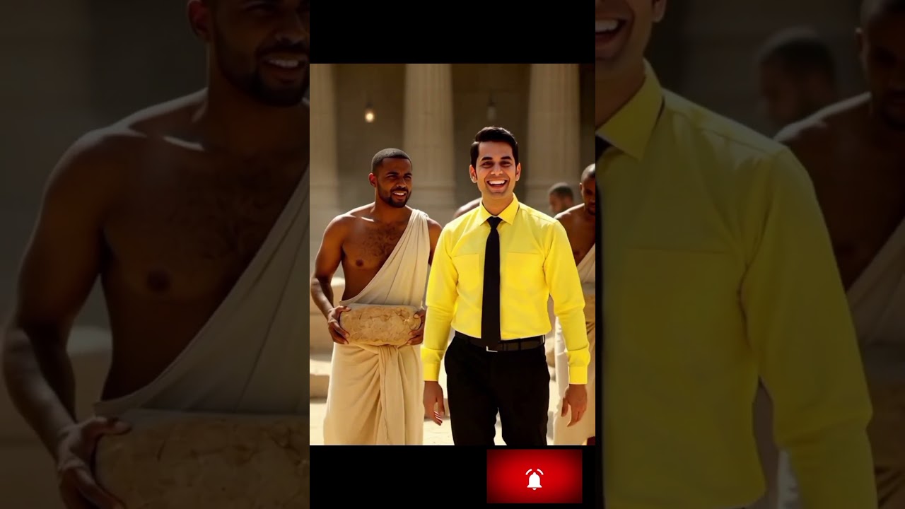 Time Travel to Ancient Egypt: Man of 2025 meets Pharaoh! 🏺✨