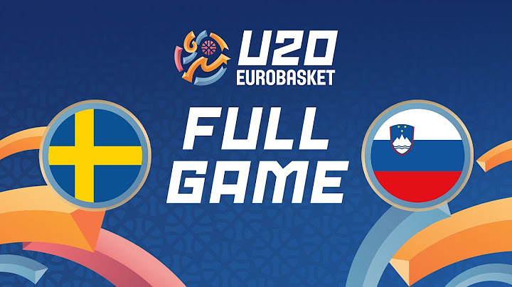 Round of 16 | Sweden v Slovenia | Full Basketball Game | FIBA U20 Women's EuroBasket 2024