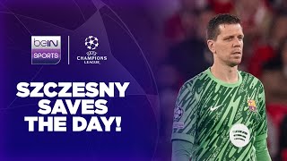 SAFE HANDS! Barca’s Szczęsny’s heroics keep Benfica at bay | UCL 24/25 Moments screenshot 2