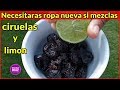 No te imaginas lo que pasará con tu peso si mezclas ciruelas con limón