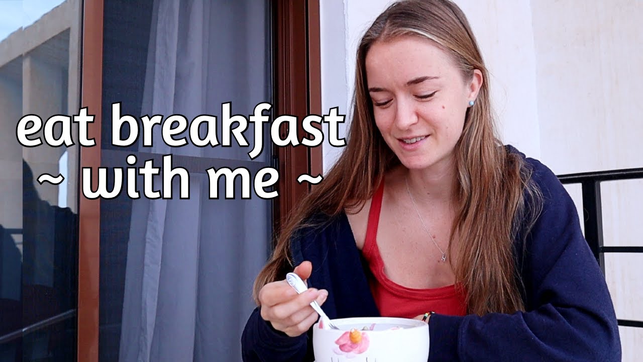 Eat Breakfast with Me rambling eating disorder meal support YouTube