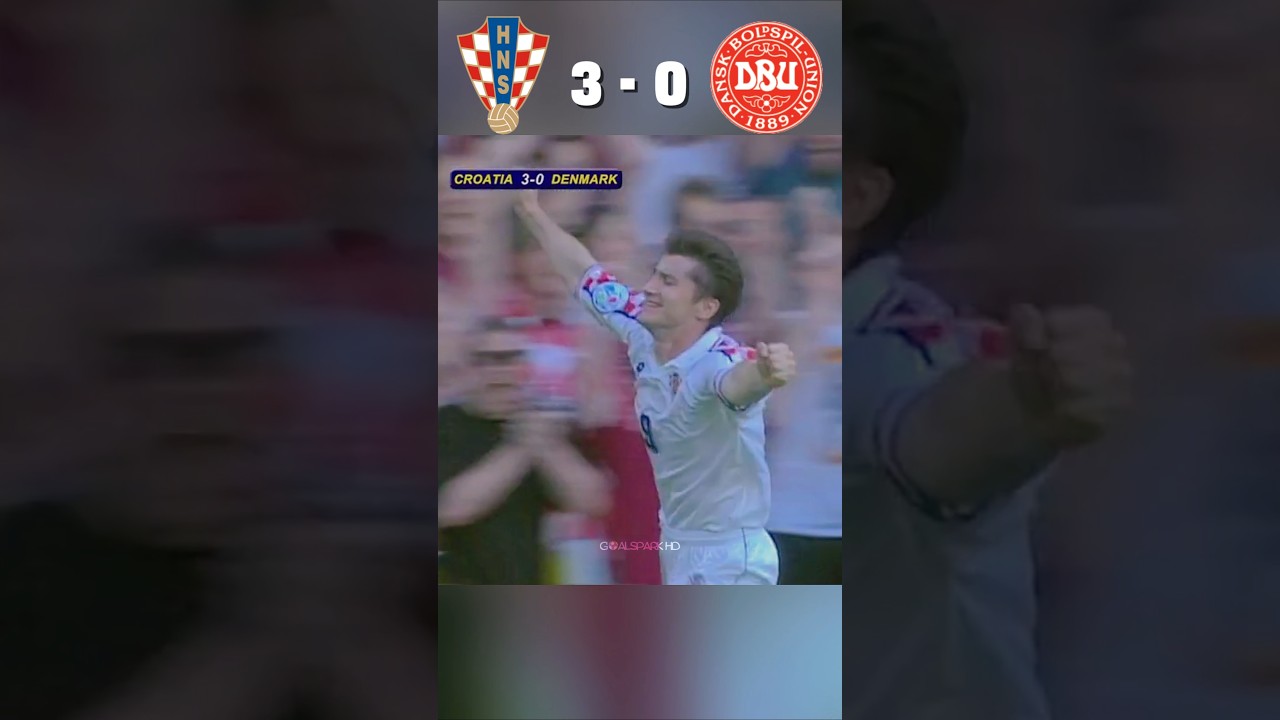 Croatia vs Denmark Euro 1996 🏆 - YouTube