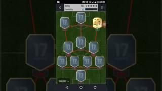 Prova draft simulator di fifa 17 per android screenshot 3