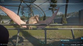 Jurassic World Evolution 2 "The Aviary". Oregon park standard mode.
