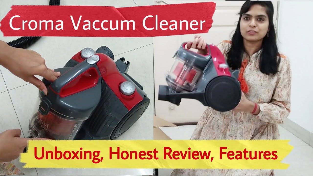 Unboxing & Honest Review of CROMA 1200 Watts Dry Vacuum Cleaner