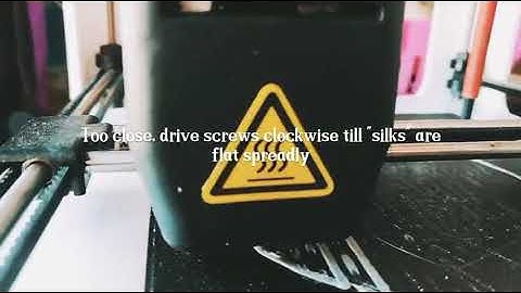 Easythreed NANO mini 3d printer leveling