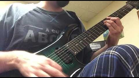 7 String Guitar Riffs on Mesa Badlander