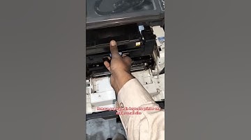 Remove paper jam inside keyocera