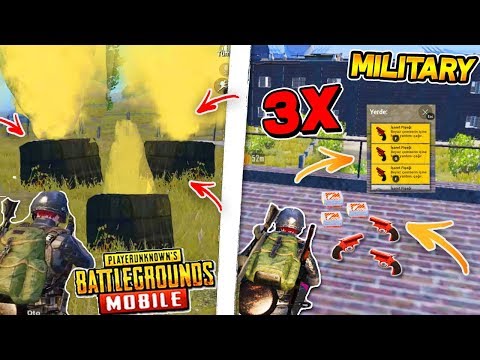 MİLİTARY'DE 3 İŞARET FİŞEĞİ BULDUK!! ORTALIK KARIŞTI - PUBG Mobile