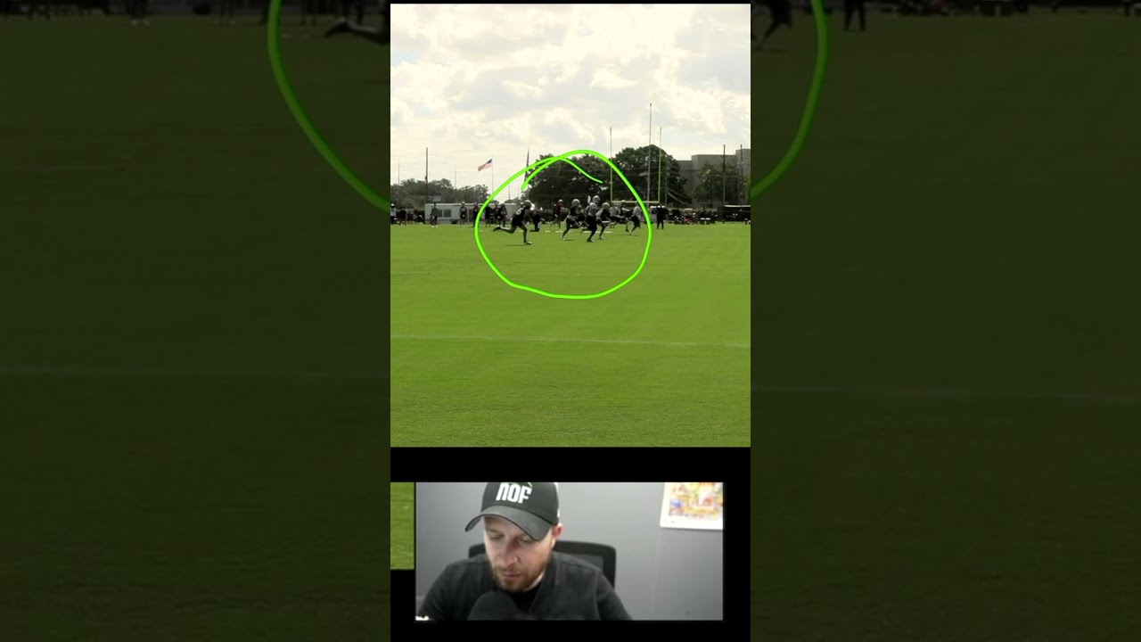 Tyler Shough Makes An INSANE Throw At Saints Camp