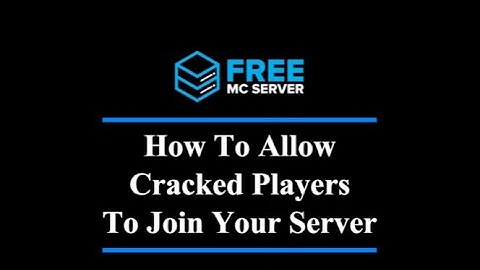 How to allow CRACKED players to join your minecraft server. FreeMcServer.net Hosting Tutorial.