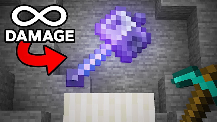 I Got Minecraft’s Strongest Weapon