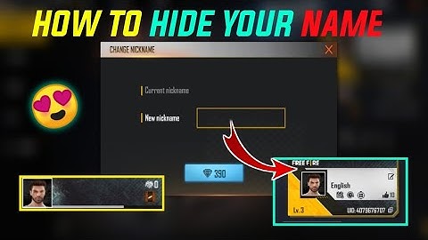 How to write invisible name in free fire | How to hide your name in free fire | invisible name in ff
