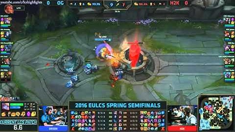 H2K vs OG Highlights   H2K vs ORIGEN Game 1   EU LCS Playoffs   SPRING 2016 Semifinal #1   YouTube