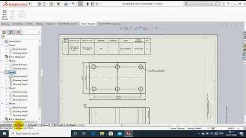 HOW TO EDIT & SAVE  SHEET FORMAT in DRAFTING | SOLIDWORKS 2020 | UPDATING NEW SHEET FORMAT