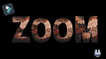 ZOOM Through Text INTRO or TRANSITION In Filmora 9 Tutorial 2020