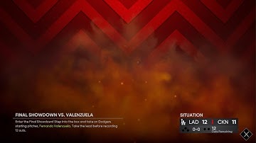 MLB The Show 21 Run It Back Showdown Final Boss Success