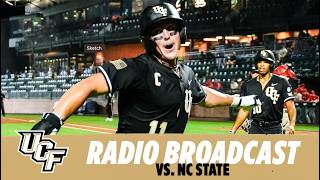Auburn Regional: UCF Baseball vs NC State (Radio)