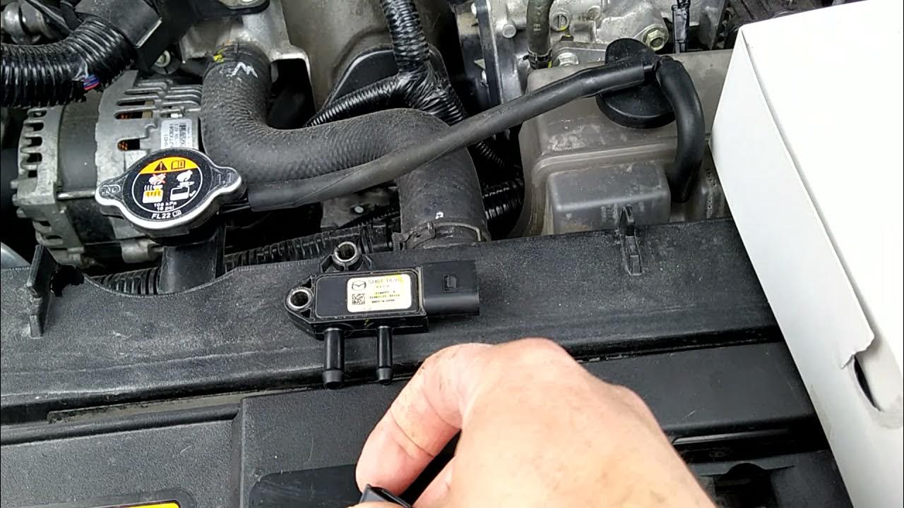 Mazda SKYACTIV CX-5 2,2 Diesel DPF / Exhaust pressure sensor