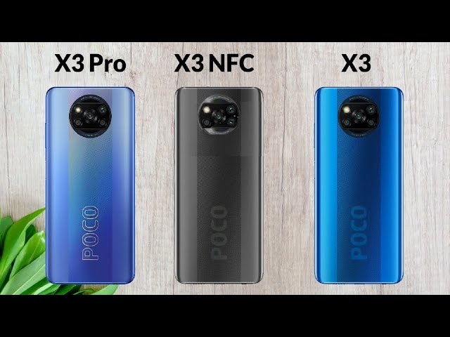 Poco X3 Pro VS Poco X3 NFC VS Poco X3