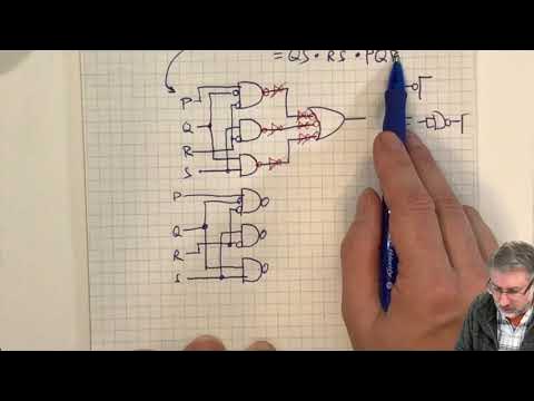 Simplification 6: NAND implementation example - YouTube