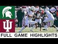 #10 Michigan State v Indiana Highlights | College Football Week 7 | 2021 College Football Highlights