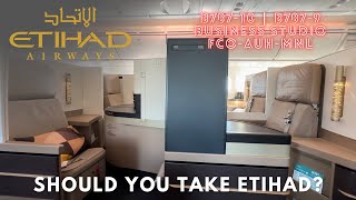 Etihad Airways | Business Studio | Boeing 787-10 | 787-9 | FCO to AUH to MNL | Luxury Budget Travel