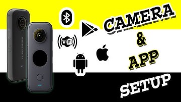 How to Setup Insta360 One X2 Camera & Install Insta360 App... Including App Download & Connection