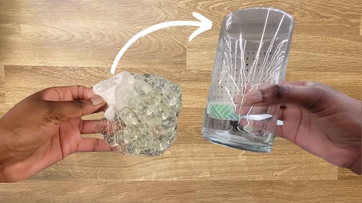 Glue Dollar Store gems onto glass for this BRILLIANT new living room idea!