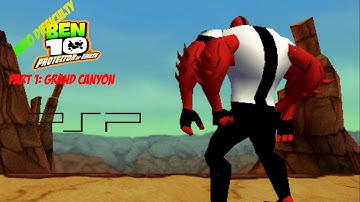 Ben 10 Protector of Earth PSP Walkthrough Part 1: Intro & Grand Canyon