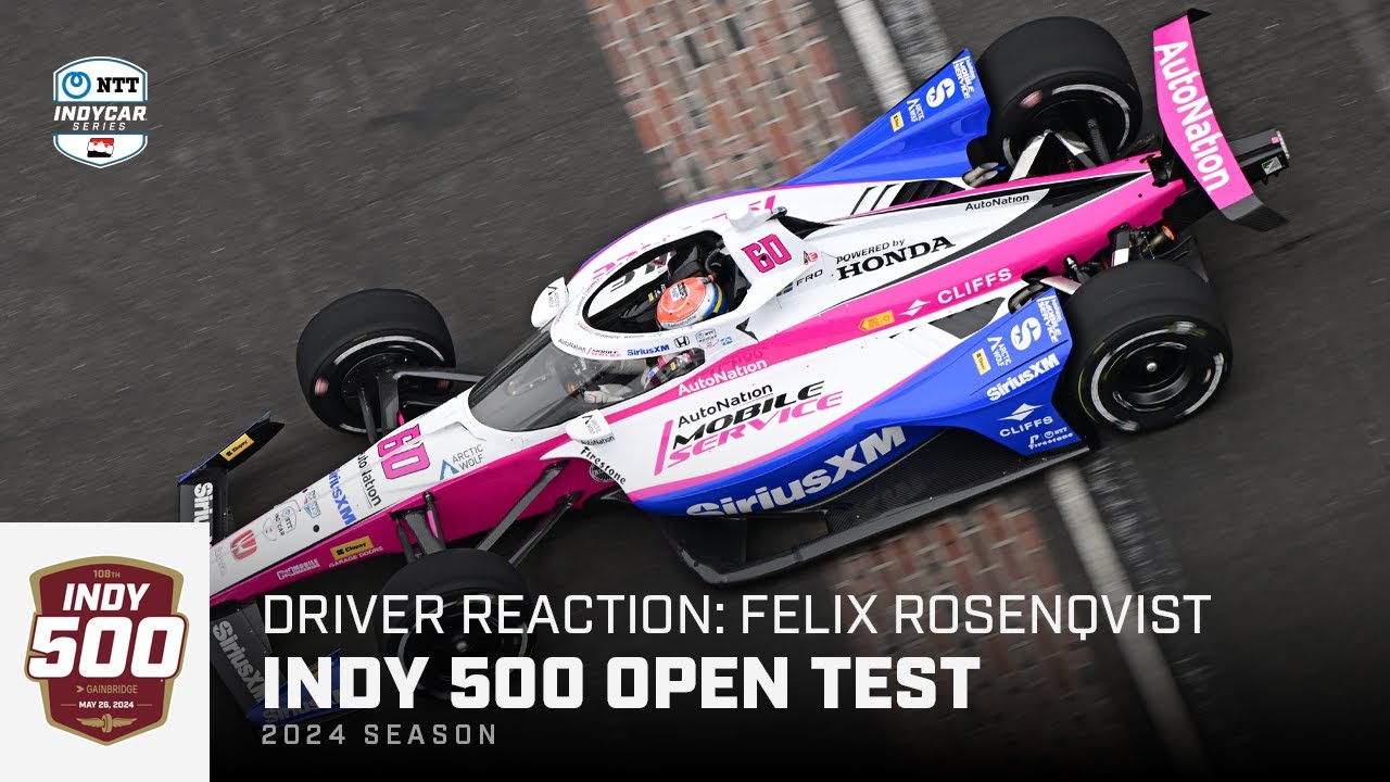 'It felt good!': Felix Rosenqvist talks settling in with new team at