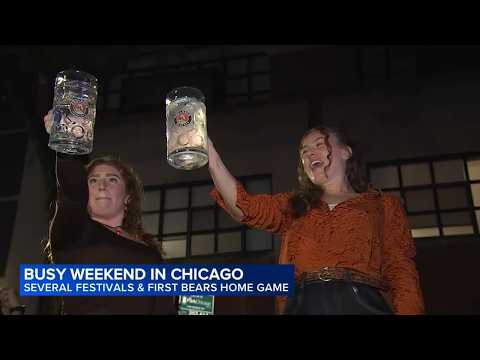 Chicagoans pack Oktoberfest, Riot Fest and prepare for Bears home opener during busy weekend