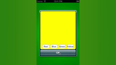 UIAlertView Custom Buttons