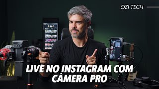 Transmissão Ao Vivo para Instagram e TikTok com Câmera Pro! (INSTREAM - Yololiv)