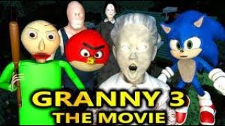 Granny 3 vs Baldi Sonic The Movie Challenge! [OFFICIAL] Sub Now
