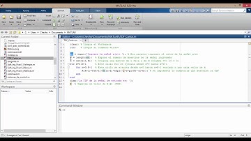 Transformada Discreta de Fourier en MatLab