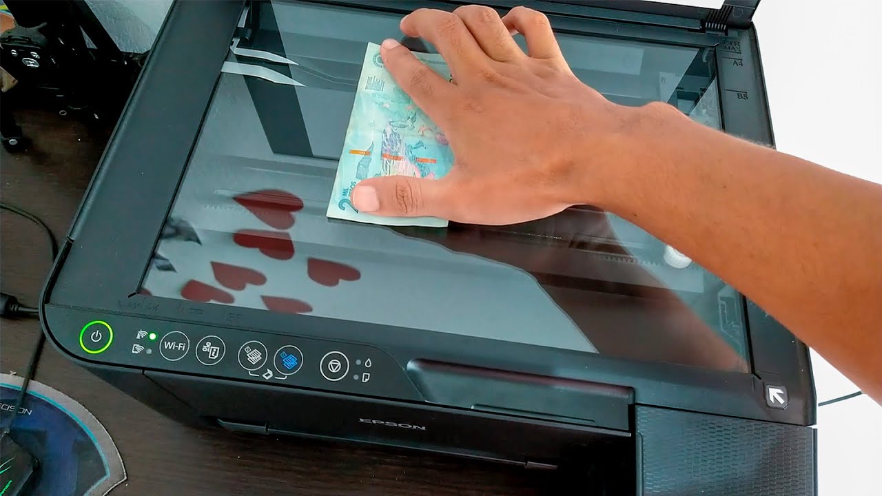 Como Escanear Documentos En Impresora Epson L3150 Y L3110 Youtube