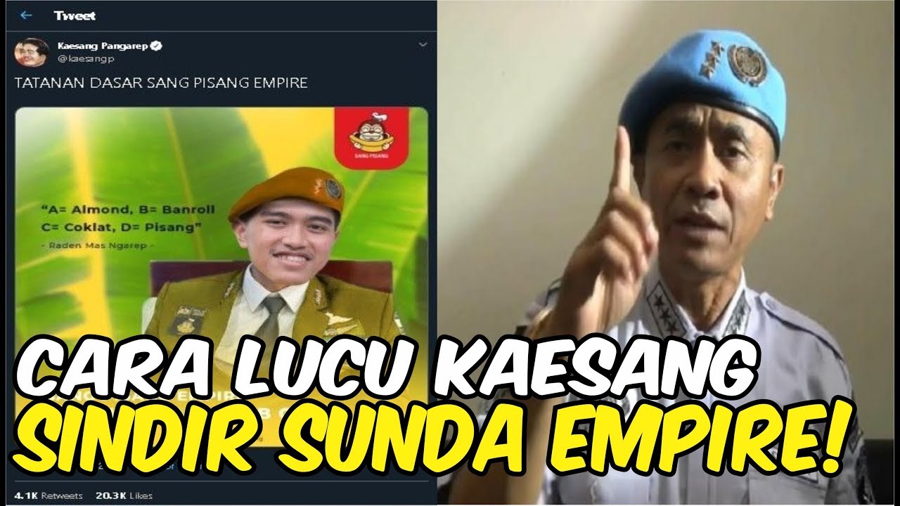 Cara Lucu Kaesang Sindir Sunda Empire