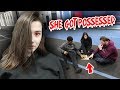 SHE GOT POSSESSED!! (IT IS HAUNTING OUR GYM!)