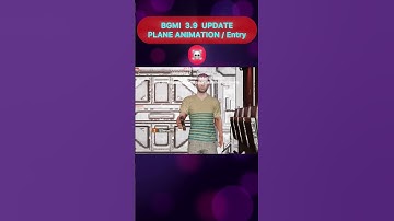 BGMI 3.9 Update Plane Animation | #bgmi3.9update
