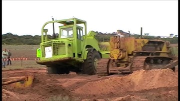 Terex Scraper with twin 4/71 gm