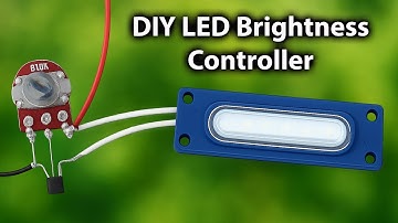 How to Make LED Brightness Controller Circuit using 10kΩ Potentiometer