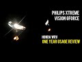 Philips xtreme vision gforce headlight bulbs  1 year usage review  traveltech