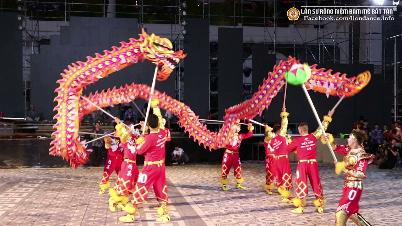 Tinh Anh Đường Q5 giải nhất múa rồng [da nang sun world wonder lion dance festival 2019