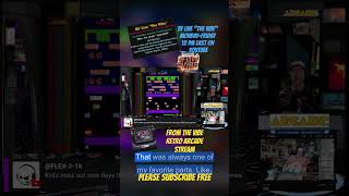 Retro Arcade Vibes. Checkout "THE VIBE " DAILY, 12 pm EAST..my  YouTube show. #shorts  #shortsfeed